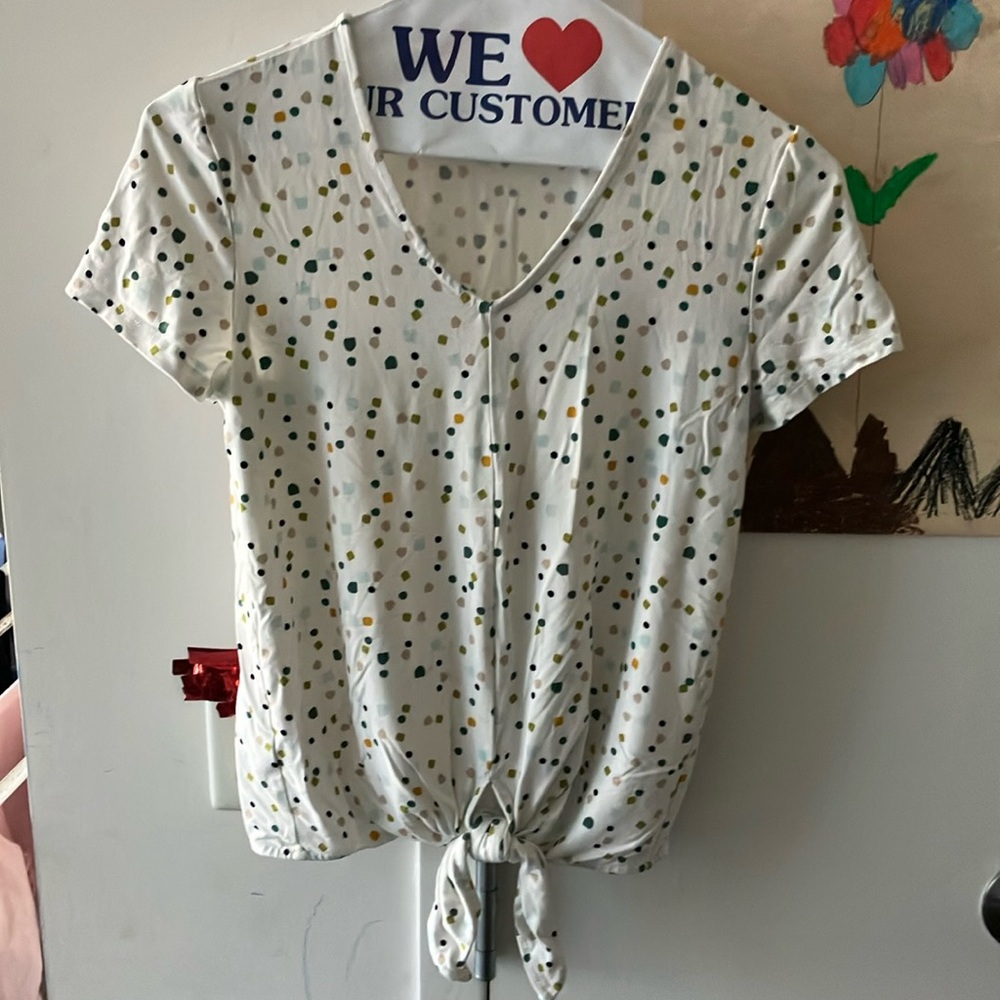Silky stretchy top size XSP